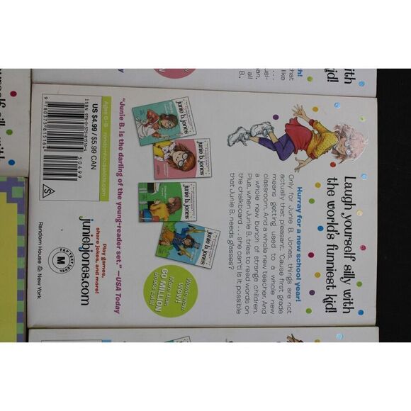 Junie B Jones Lot Of 5 Books. Toothless First Grader Jim's Birthday Spying - Picture 8 of 14